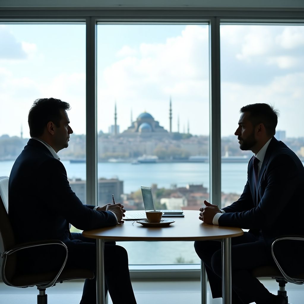 Executive coaching session in progress